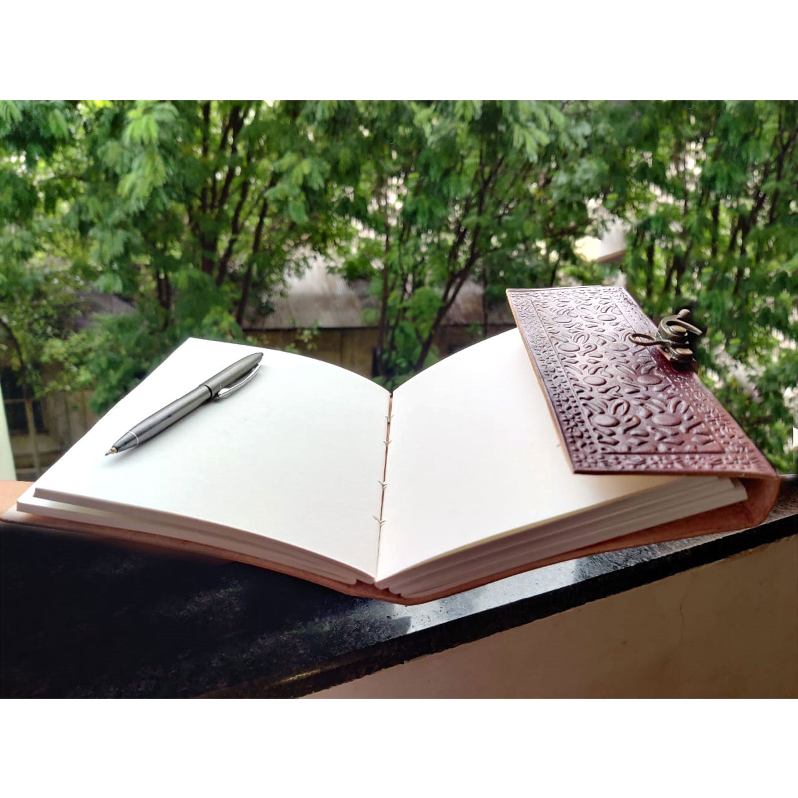 Handmade Vintage Leather Tree Of Life Journal Travel Diary Writing Gift